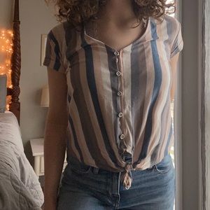 American Eagle Striped Top